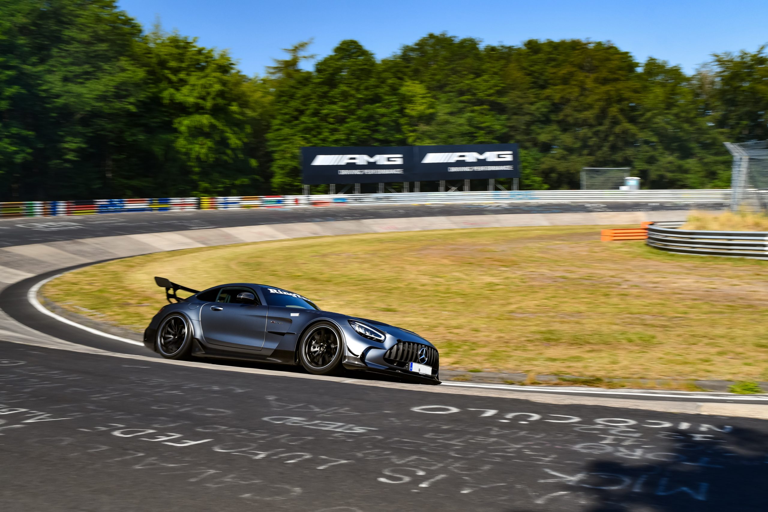 AMG GT Black Series auf der Rennstrecke